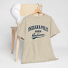 Gray Indianapolis Shirt Vintage Script Tee Indianapolis Indiana T Shirt Retro City Shirt