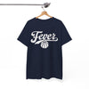 White Smoke Indiana Fever Basketball  Tee