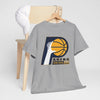Dark Gray Pacers Indiana Basketball  Tee — Retro Fan Shirt