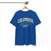 White Smoke Columbus Clippers 1977 Vintage Baseball Tee