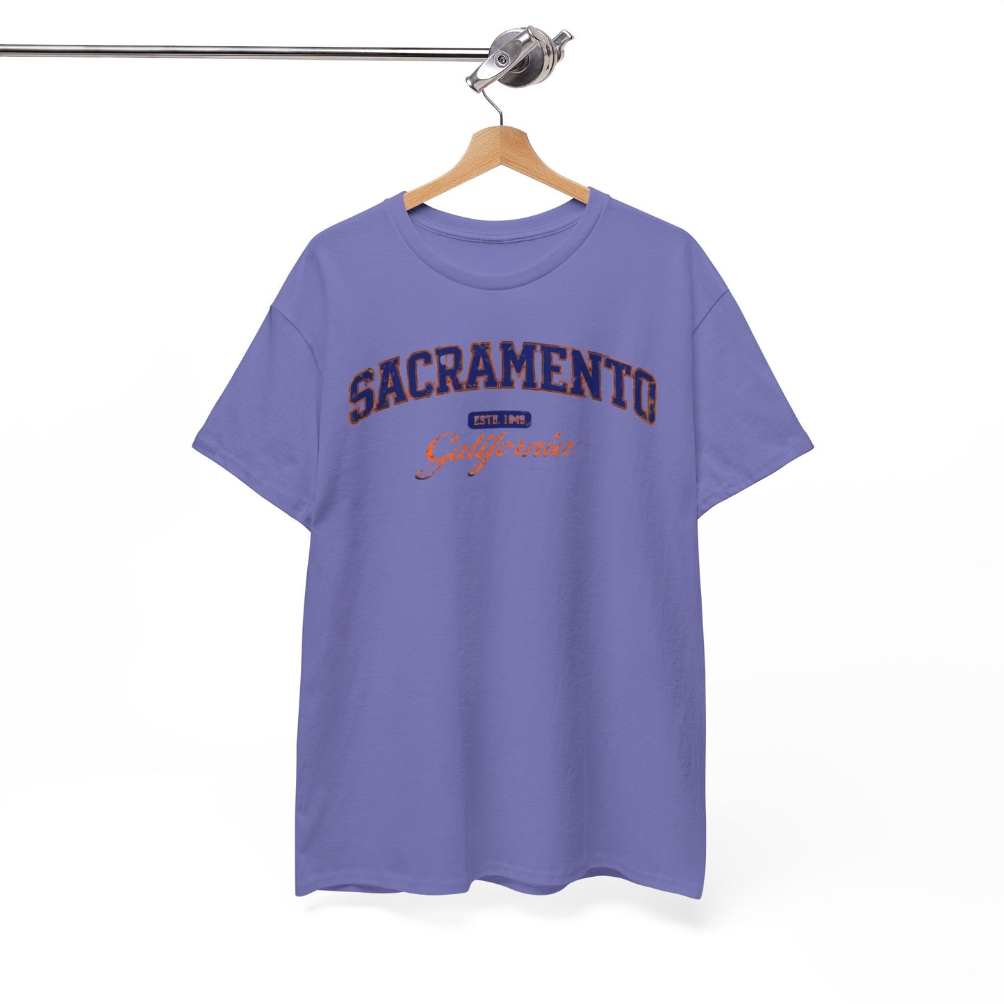 White Smoke Sacramento California Vintage Arch Tee — City  Graphic T-Shirt