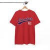 White Smoke Columbus 61 Baseball Tee