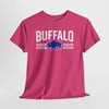 Lavender Buffalo Retro Football Tee — Hometown Team Spirit Shirt