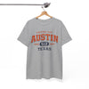 White Smoke Austin Texas 512 Graphic T-Shirt – Capital City Vintage Varsity Streetwear Tee