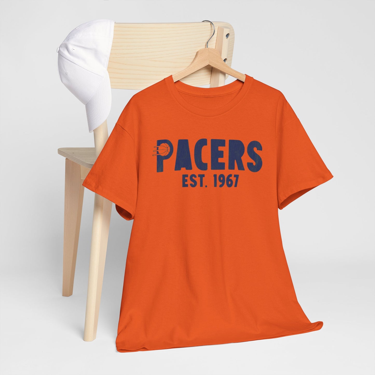 Chocolate Pacers Est. 1967 Vintage Basketball T-Shirt