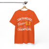 White Smoke Golden S.F. Champions San Francisco Heritage T-Shirt – California City  Tee