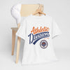 Lavender Athletic Division NY Vintage Graphic Tee collegiate style t-shirt