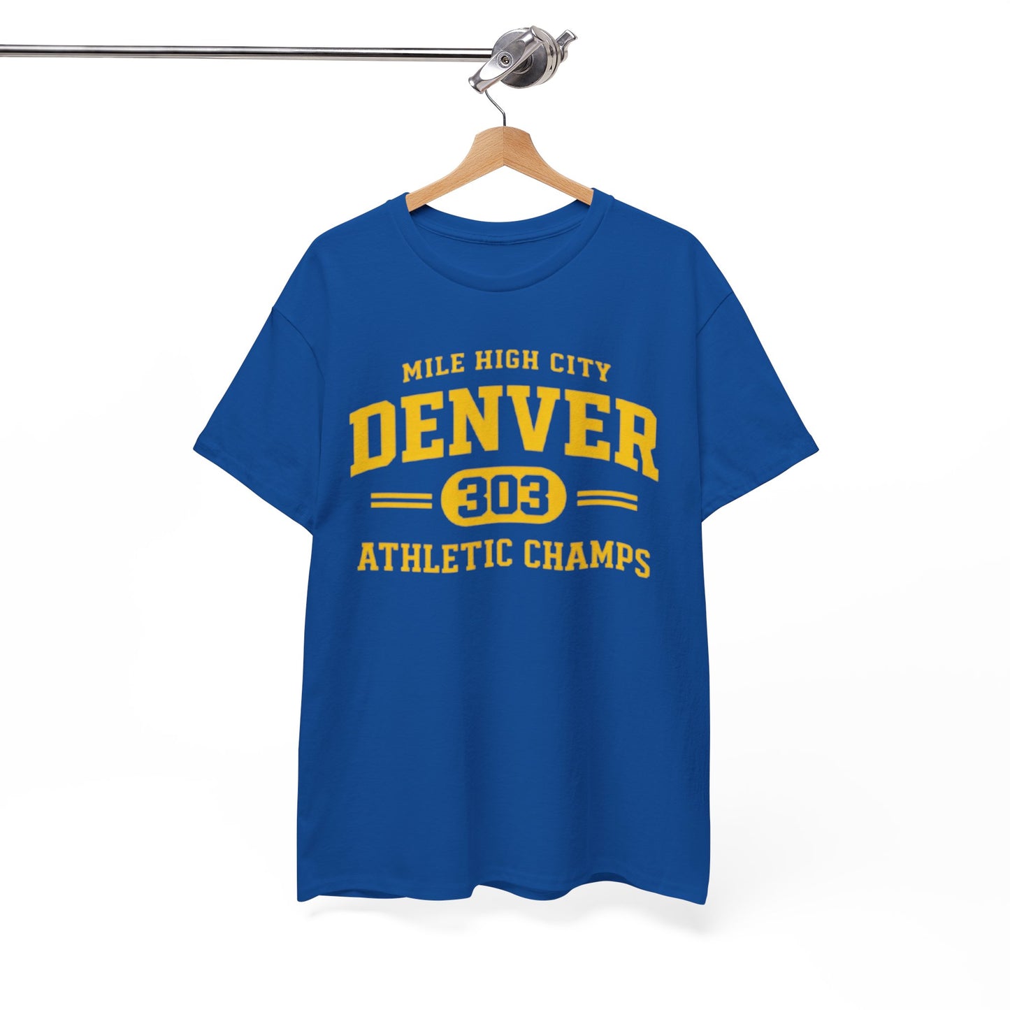Denver 303 Athletic Champs T‑Shirt — Mile High City Tee