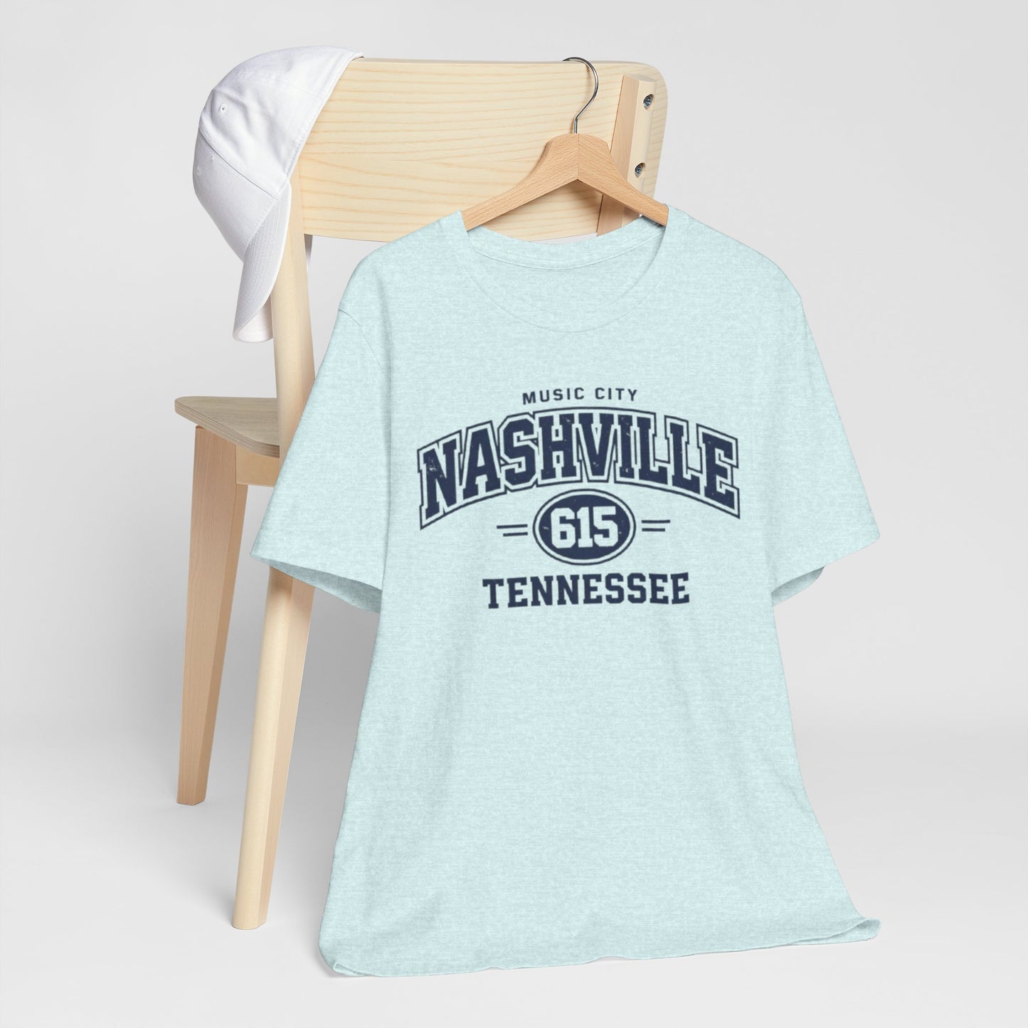 Nashville Tennessee 615 T Shirt Music City Vintage 90s Style