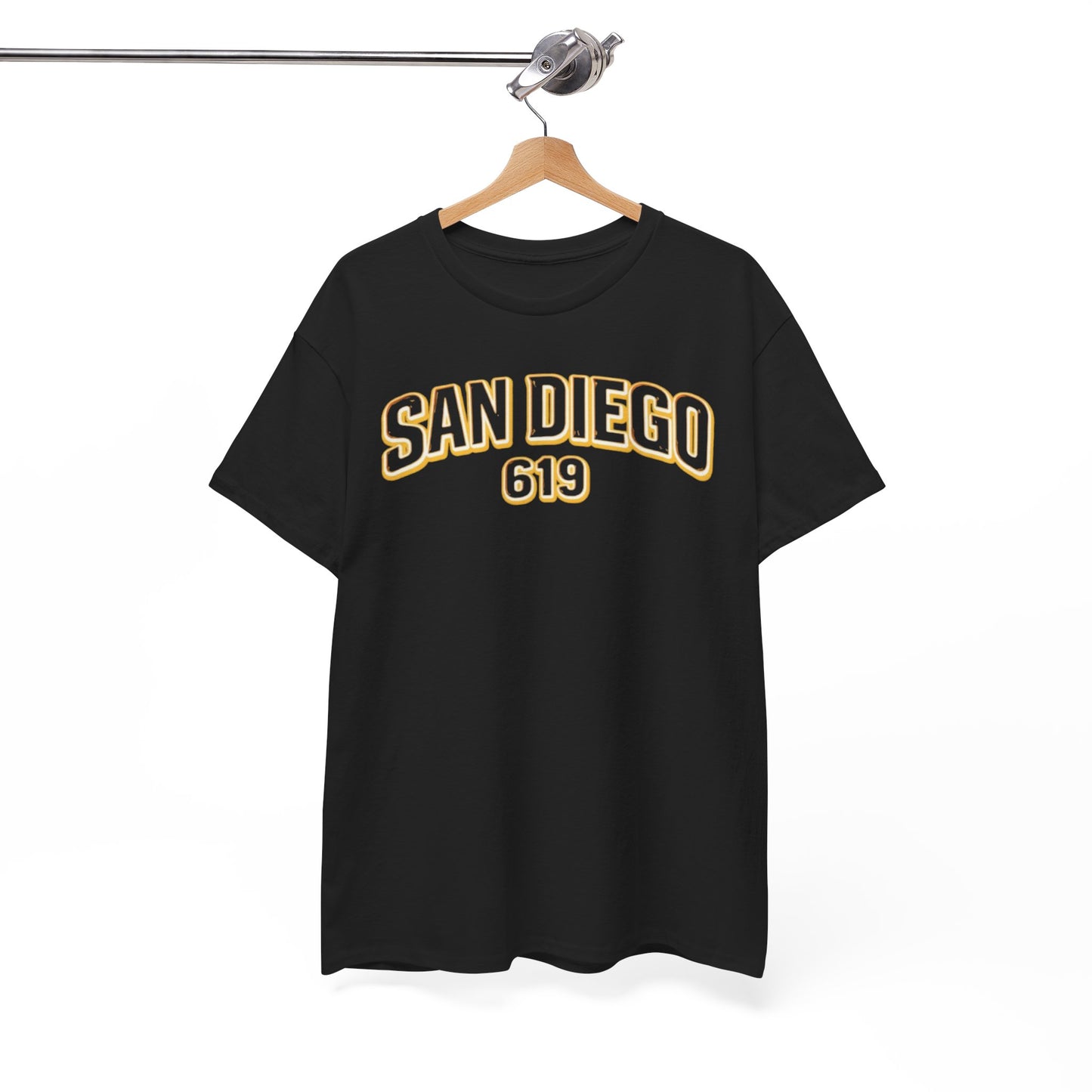 San Diego Baseball Vibe 619 T Shirt – Minimal California Streetwear Tee