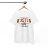 White Smoke Austin Texas 512 Graphic T-Shirt – Capital City Vintage Varsity Streetwear Tee