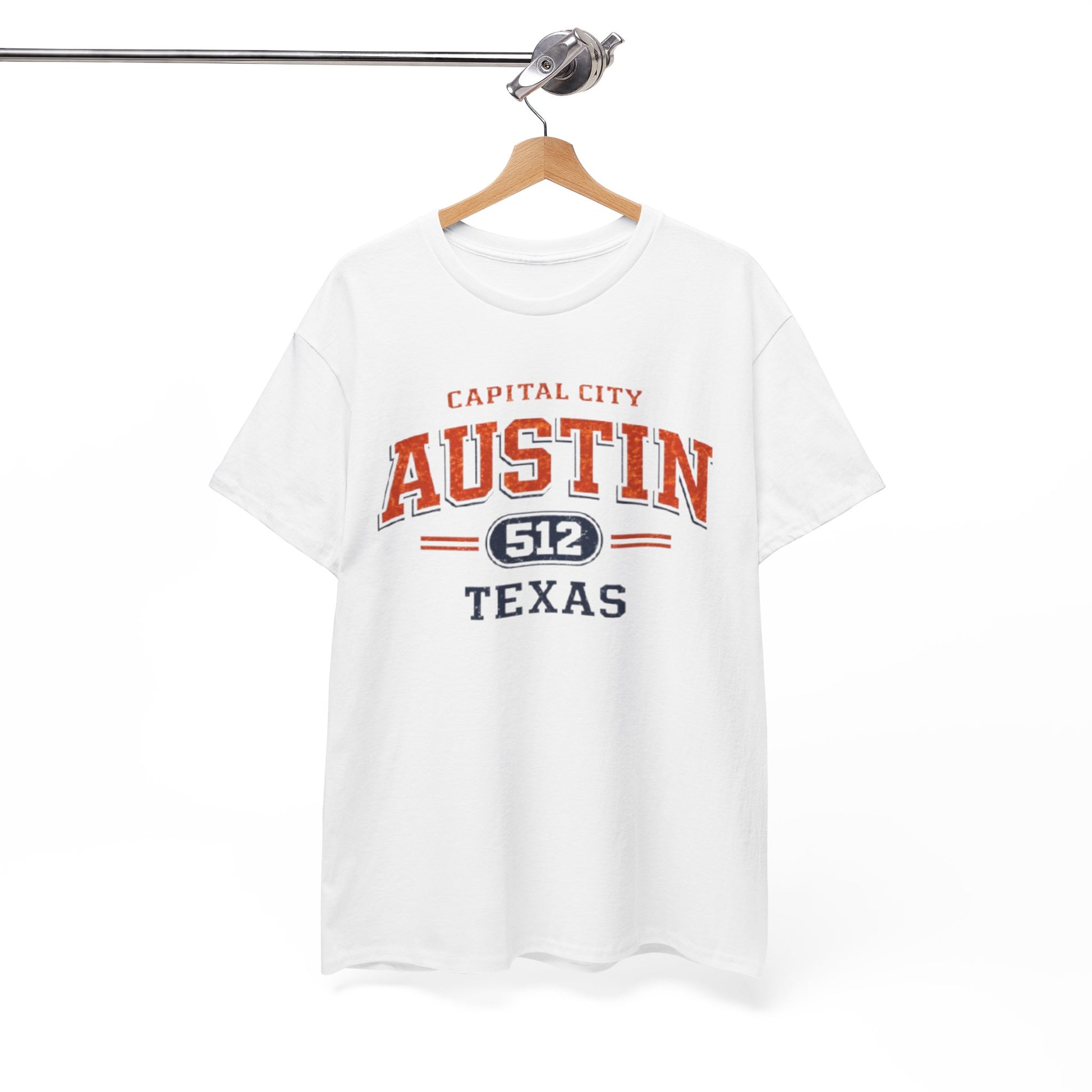 White Smoke Austin Texas 512 Graphic T-Shirt – Capital City Vintage Varsity Streetwear Tee