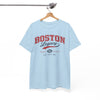 White Smoke Boston Legacy Tee — Vintage Athletic Massachusetts Shirt