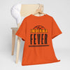 Chocolate Indiana Fever Basketball T‑Shirt — Retro Tee
