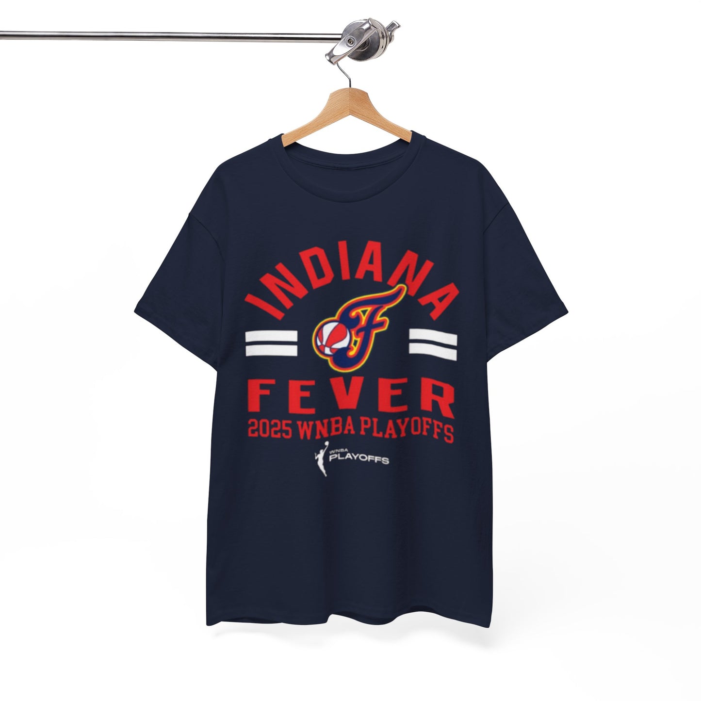 Indiana Fever 2025 WNBA Playoffs T-Shirt – game day outfit, football shirt, image 1.0