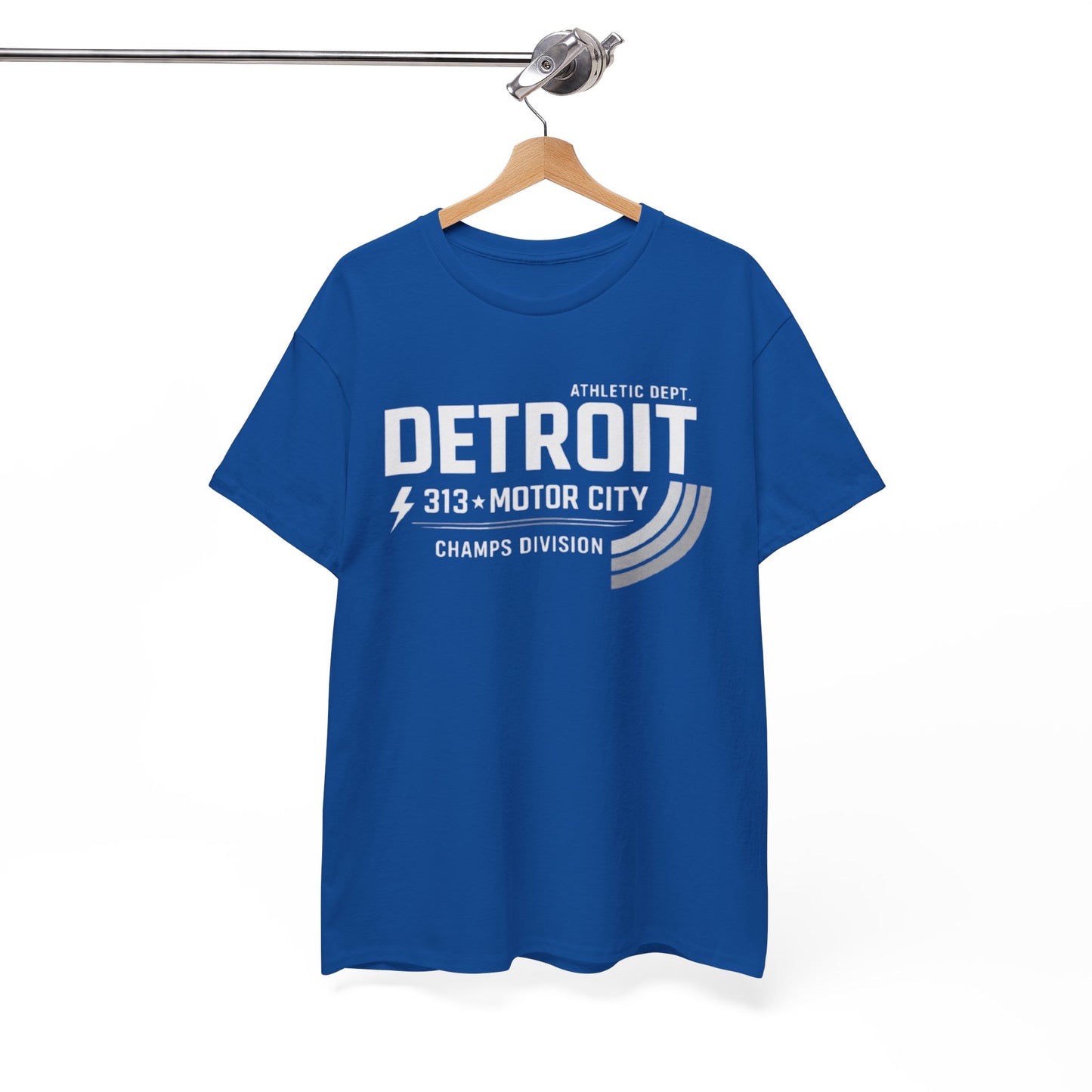 Detroit Motor City Tee – 'Detroit 313' Athletic Dept Graphic T‑Shirt
