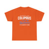 Chocolate Columbus Ohio Majestic Tee — "It's a Buckeye Thing" City  T-Shirt