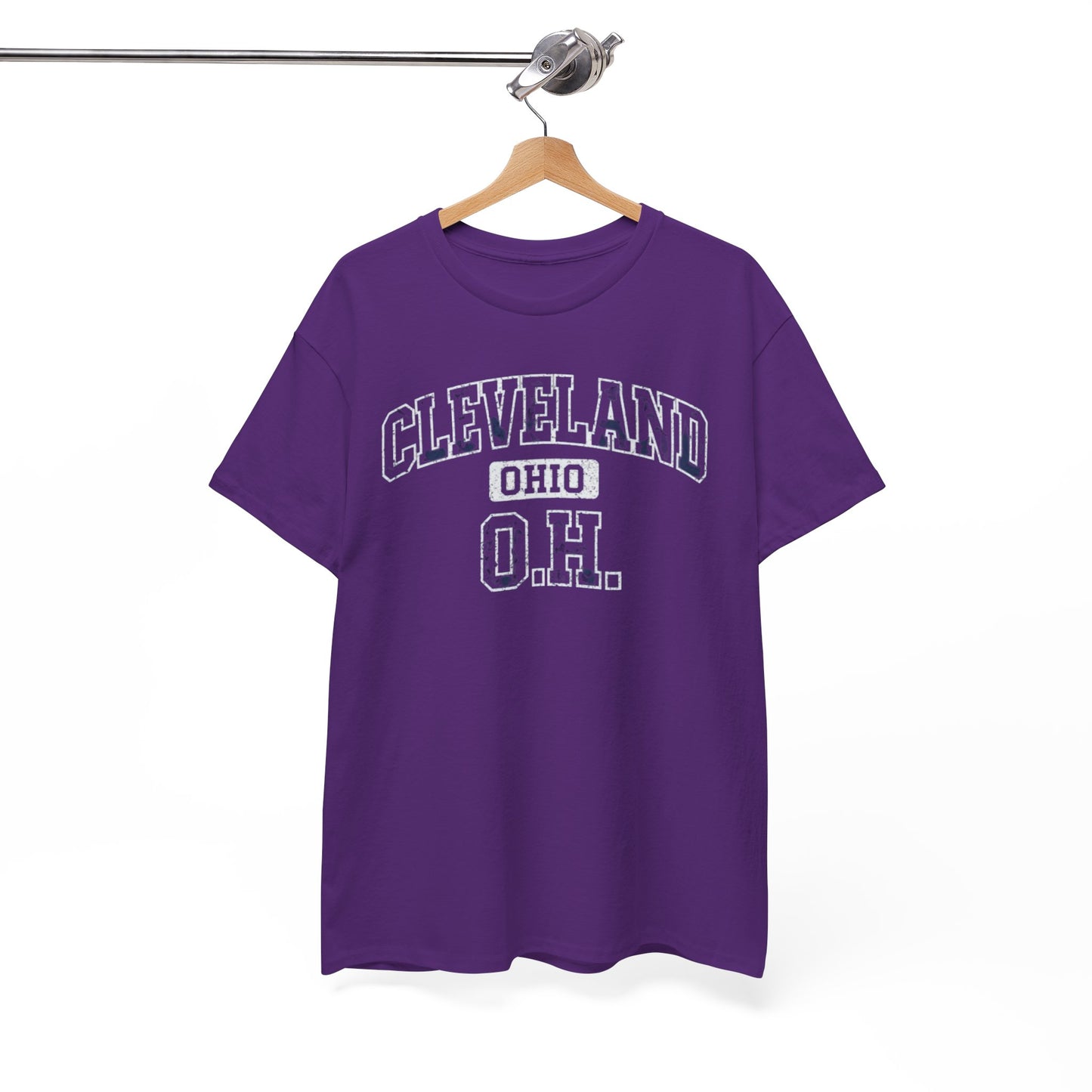 Cleveland, Ohio O.H. Classic Tee — Vintage Collegiate City Shirt