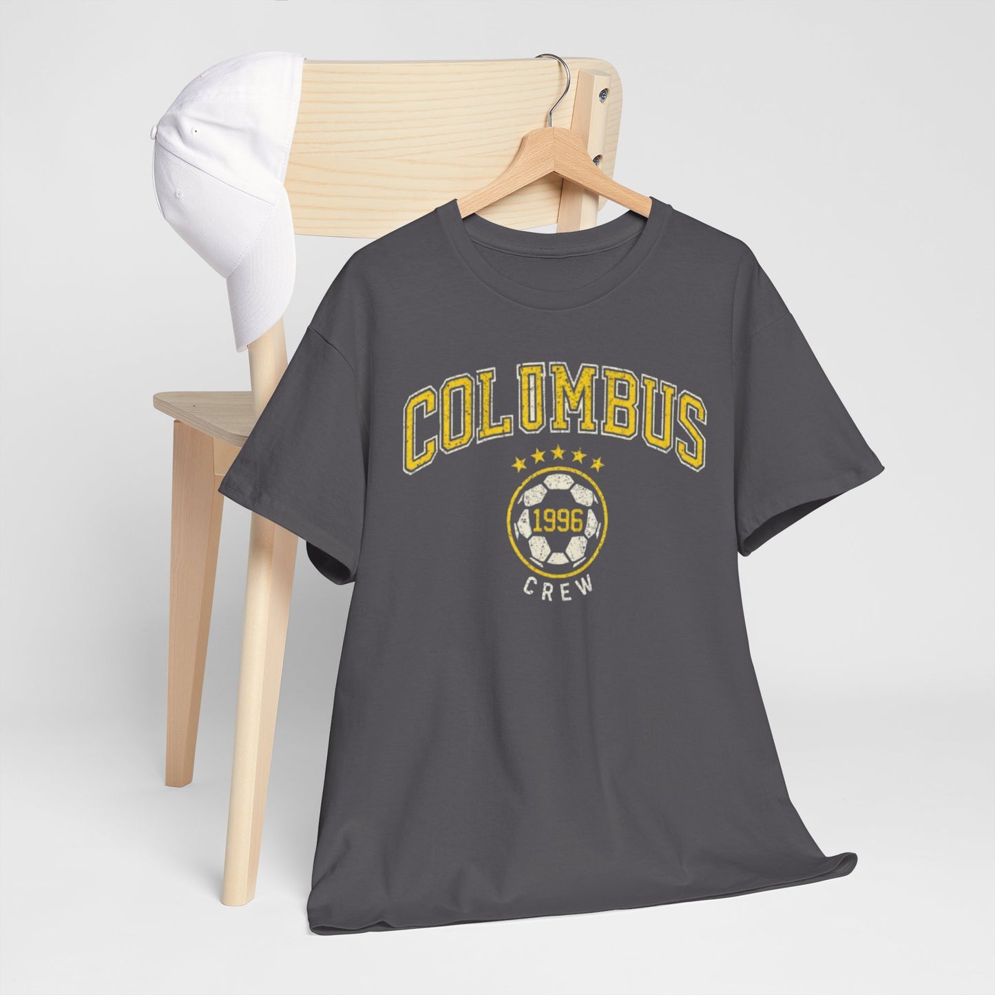 Dim Gray Columbus Crew 1996 Soccer Tee