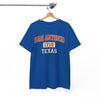 White Smoke San Antonio 1718 Texas Tee — Vintage City T‑Shirt