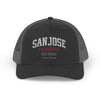 San Jose California Trucker Cap – Bay Area Snapback Hat