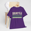 Lavender Seattle Washington Vintage Tee — Emerald City Retro Graphic T-Shirt
