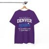 White Smoke Denver Strong T‑Shirt — Mile High City Team Spirit
