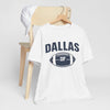 Lavender Dallas Football Vintage Tee