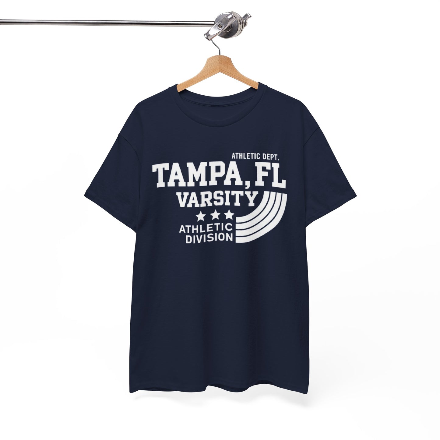 White Smoke Tampa varsity FL t-shirt,  athletic tee vintage collegiate sports style shirt