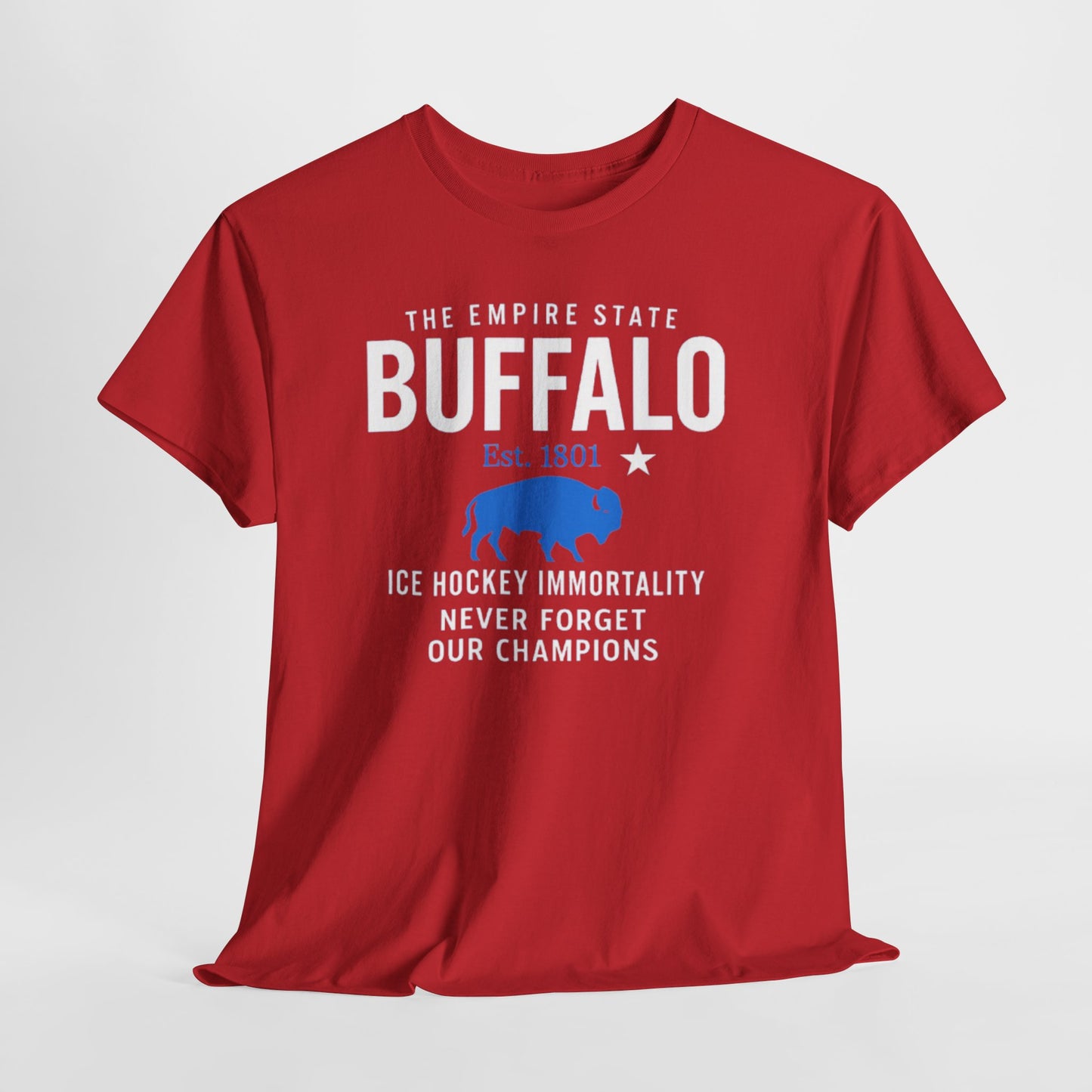 Buffalo Ice Hockey T-Shirt - "The Empire State" Tribute Tee