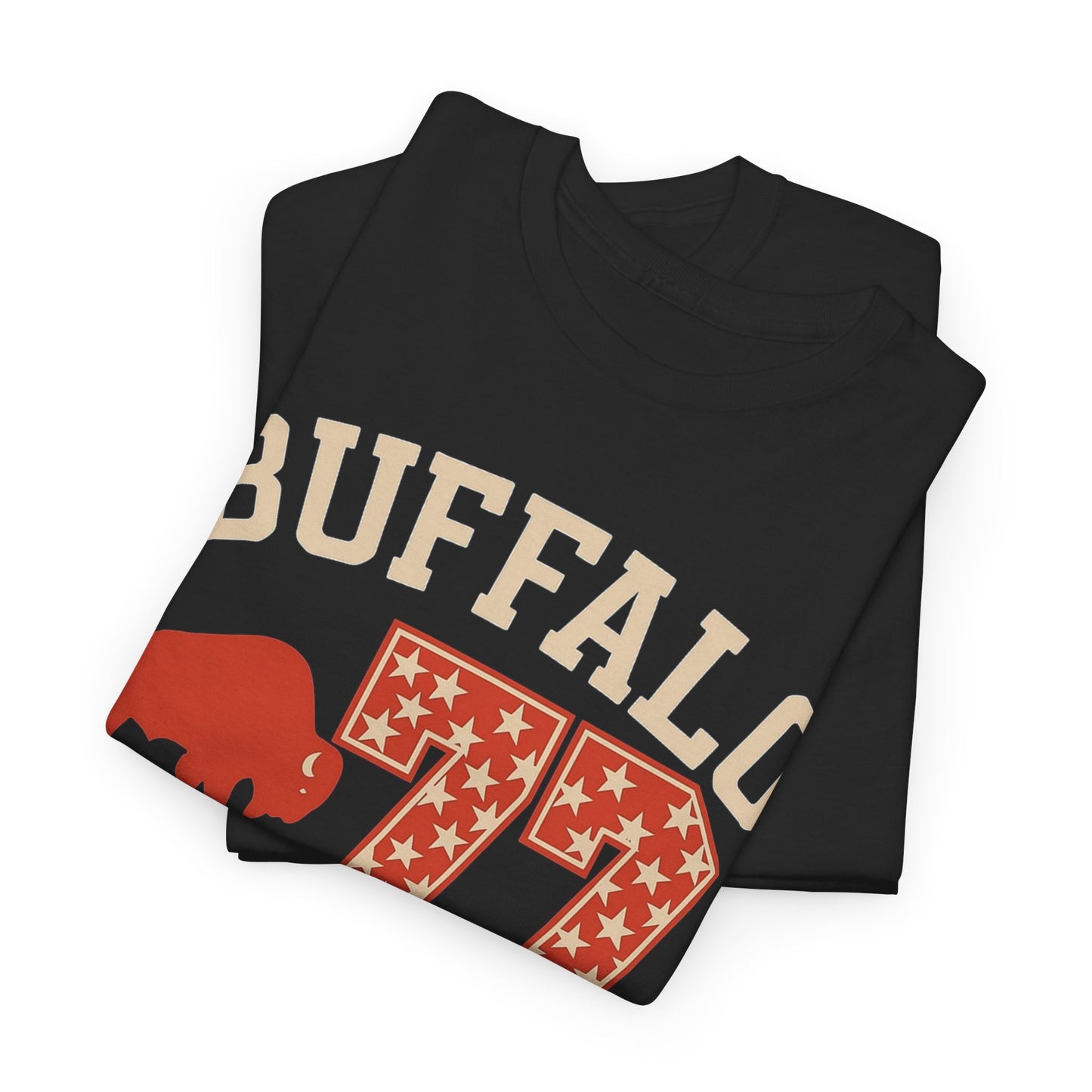Buffalo 77 New York Tee — Empire State Vintage Sports Shirt