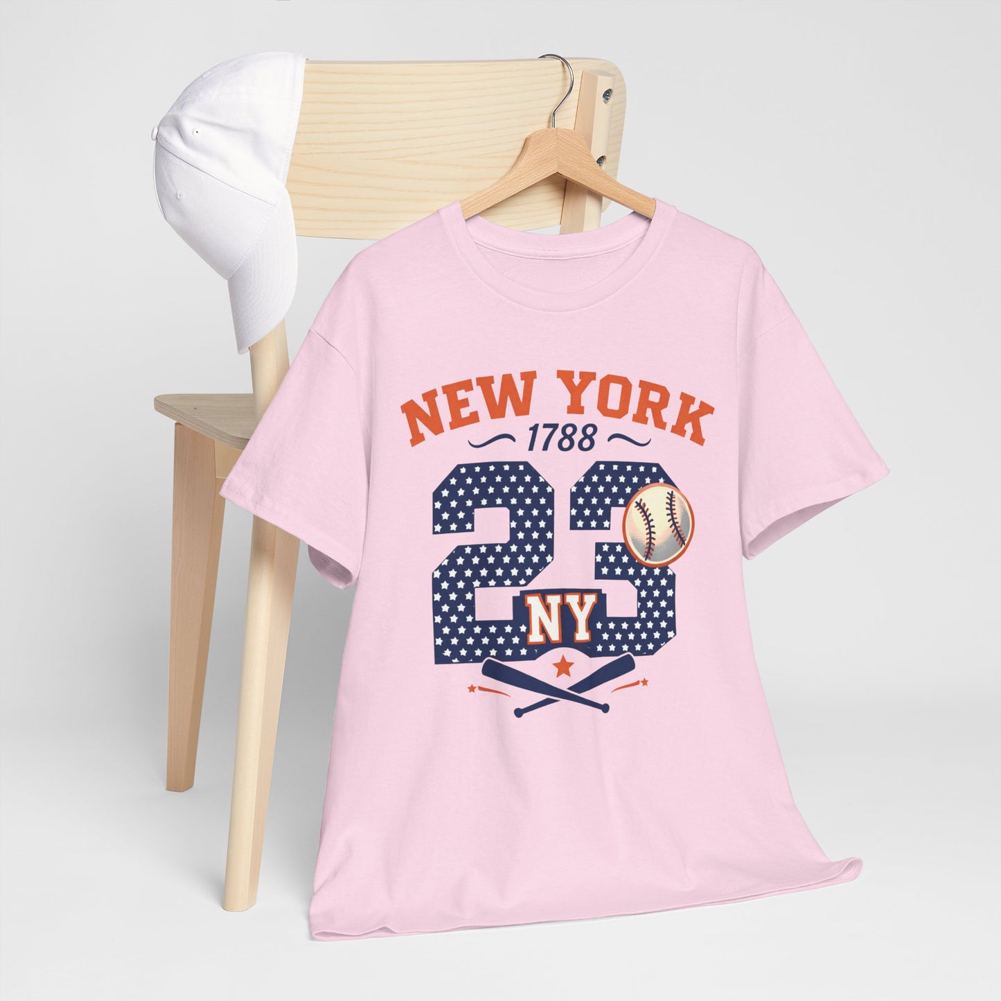 Baseball New York 23 T-Shirt — Retro NY Baseball Tee