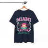 White Smoke Miami Ocean Drive Est. 305 T-Shirt – Retro Sunset Beach Streetwear Tee