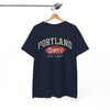 Portland Oregon Est. 1845 T‑Shirt — Vintage City Tee – sportswear style, breathable comfort wear, image 1.0