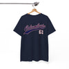 White Smoke Columbus 61 Baseball Tee
