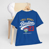 Dark Slate Blue Boston All Star 23 Tee — Massachusetts City  T‑Shirt