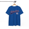 White Smoke Columbus 61 Baseball Tee