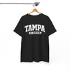 White Smoke Tampa Florida Vintage  Varsity Tee — Retro City  T-Shirt