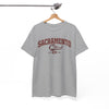 White Smoke Sacramento CA Vintage College T-Shirt — Retro City Tee