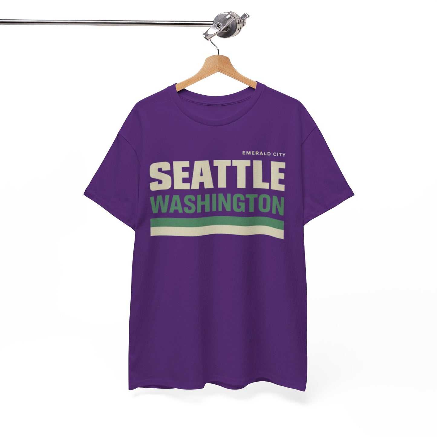 Seattle Washington Vintage Tee — Emerald City Retro Graphic T-Shirt