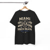 White Smoke Miami South Beach T-Shirt – FLA 305 Beach Lifestyle Streetwear tee