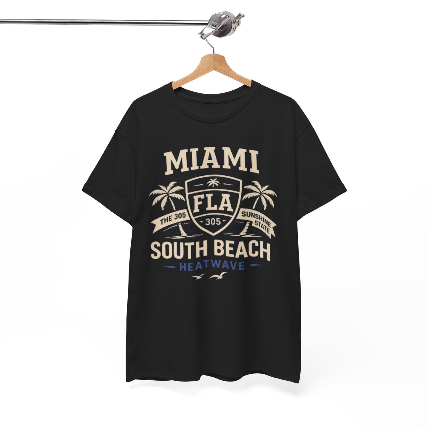 Miami South Beach T-Shirt – FLA 305 Beach Lifestyle Streetwear tee