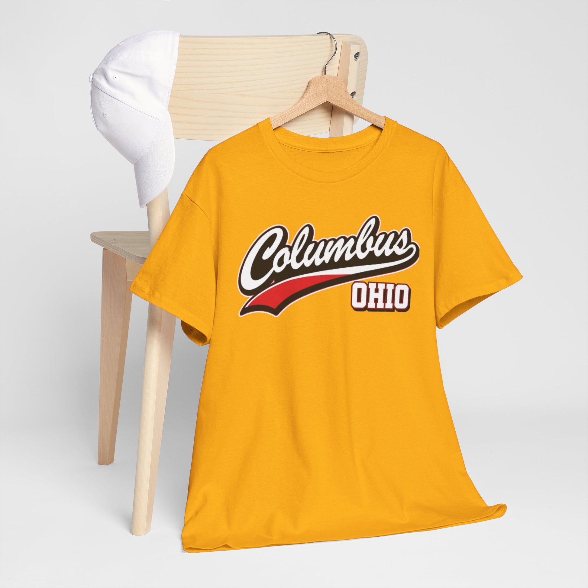 Goldenrod Columbus Ohio Vintage Script T-Shirt