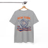 White Smoke New York Baseball Vintage Graphic Tee