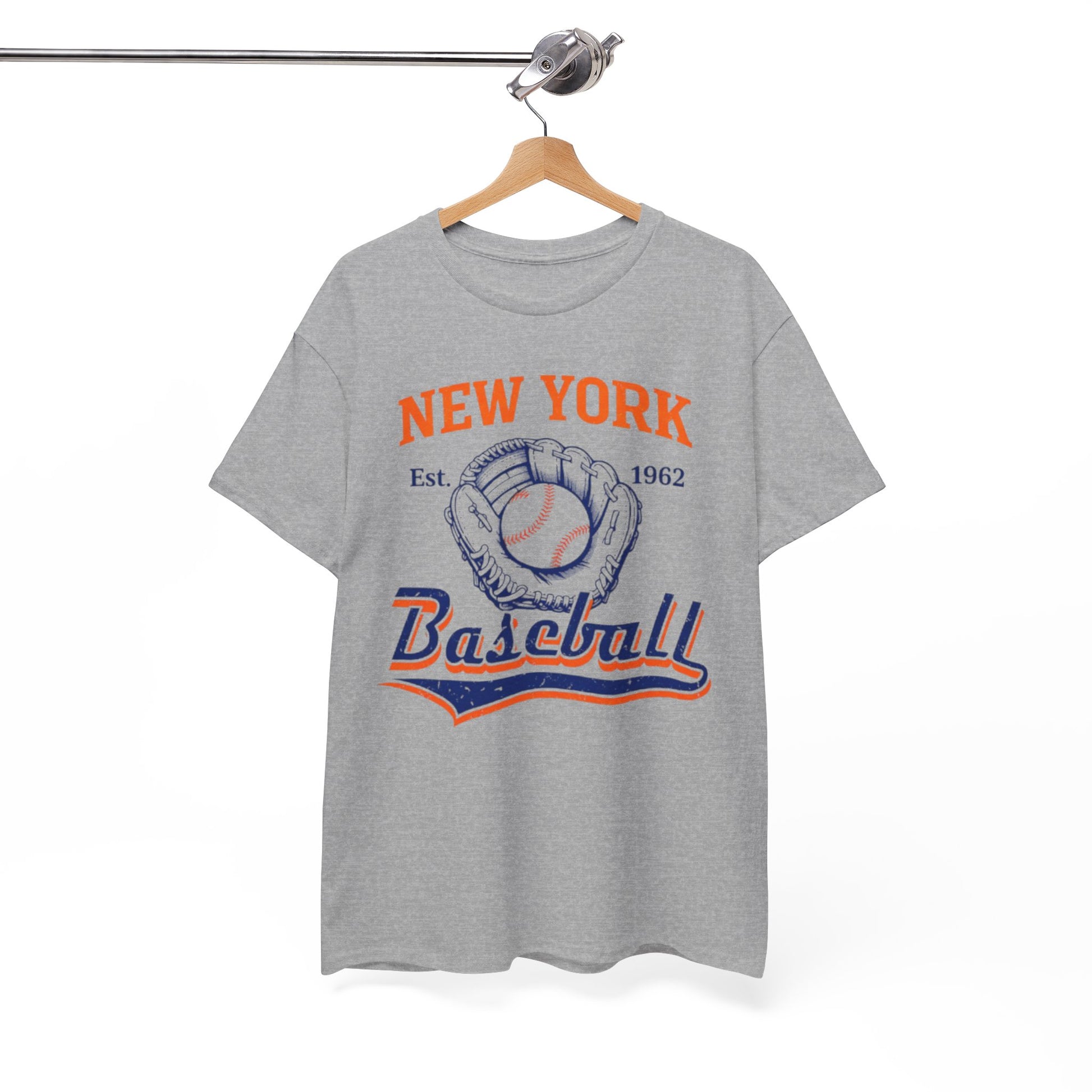 White Smoke New York Baseball Vintage Graphic Tee