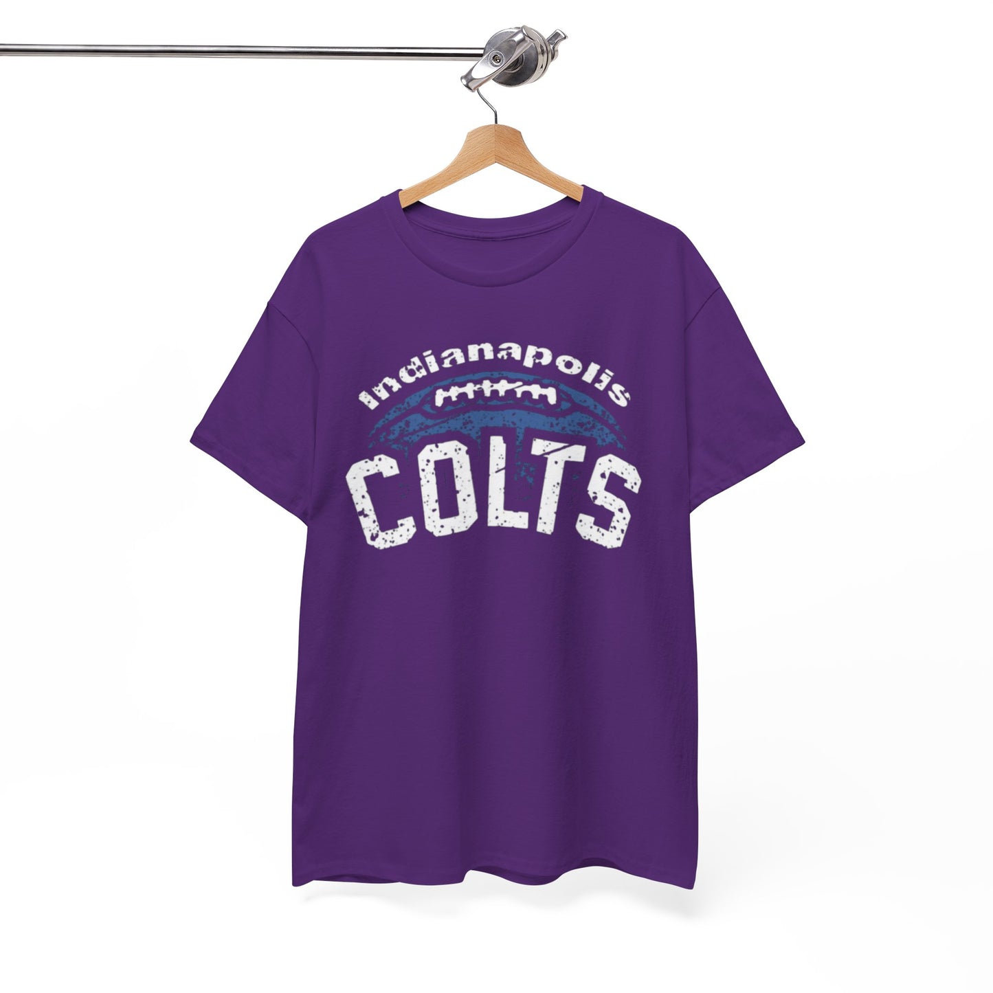 White Smoke Indianapolis Colts Vintage Football Tee