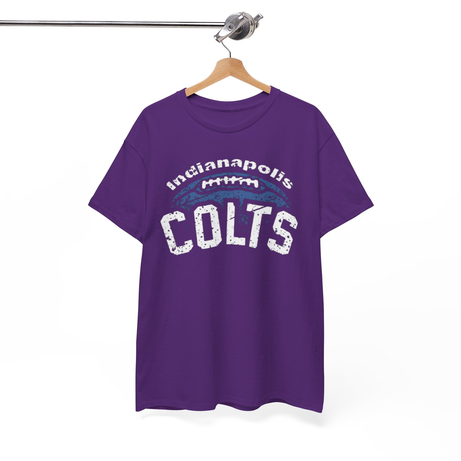 White Smoke Indianapolis Colts Vintage Football Tee