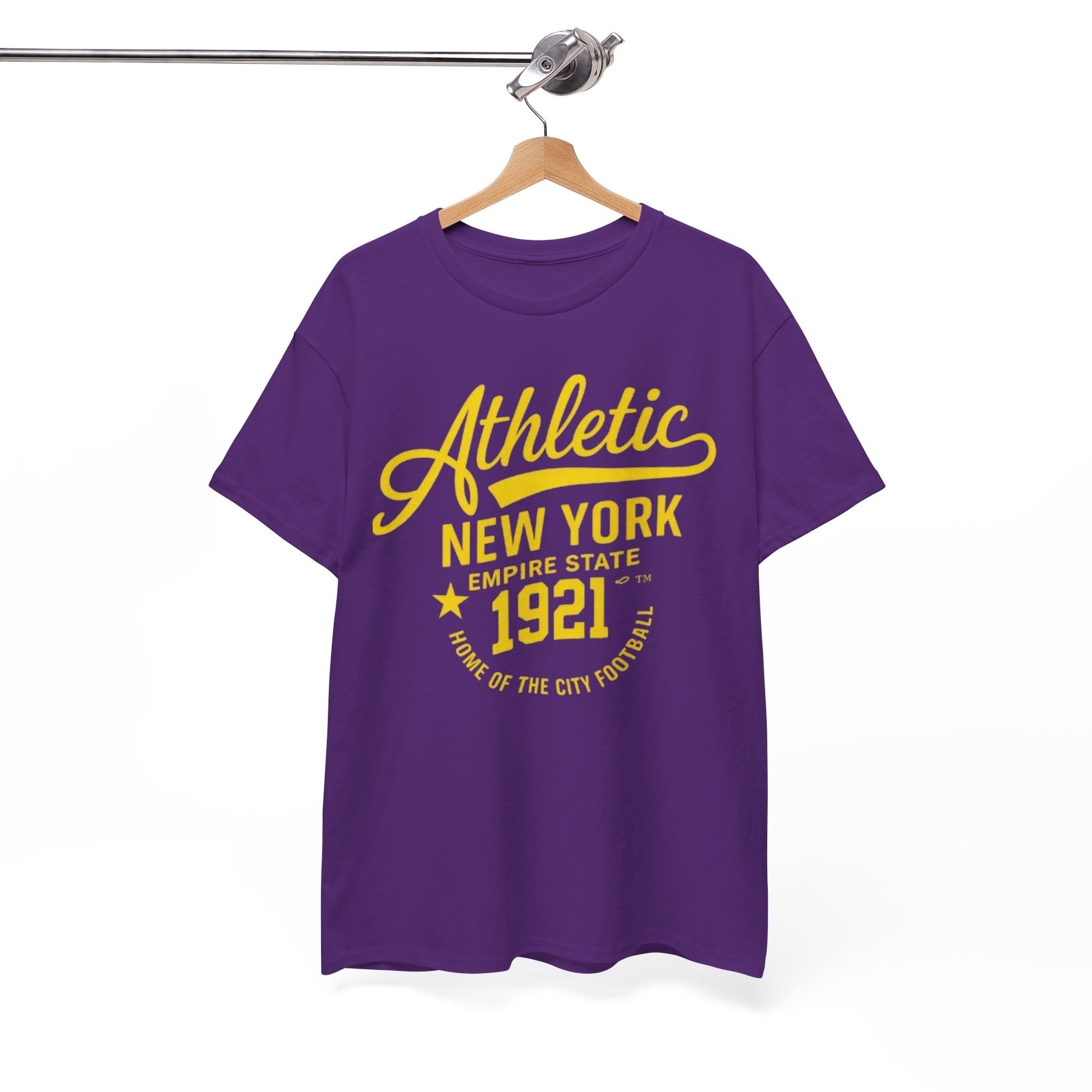 White Smoke Athletic New York 1921 T-Shirt — Vintage Collegiate Tee