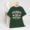 Lavender Los Angeles Baseball Tee — West Coast "Since 1883" Vintage Sport T‑Shirt