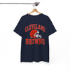 Cleveland Browns Helmet Tee — Vintage Football Fan T-Shirt